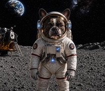 Penny in star glasses and a feather boa