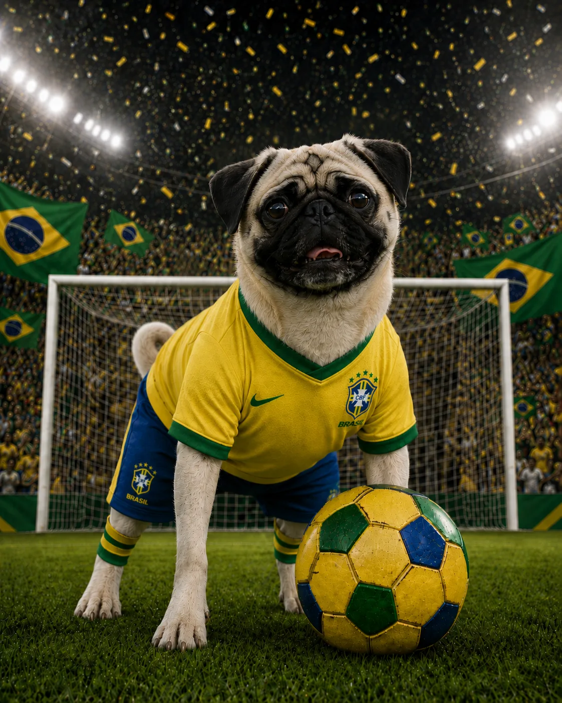 Brazil Footballer before