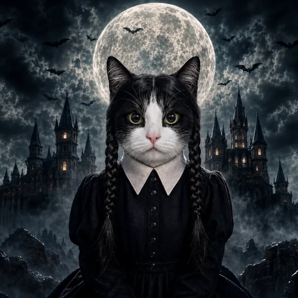 Gothic Paw Girl