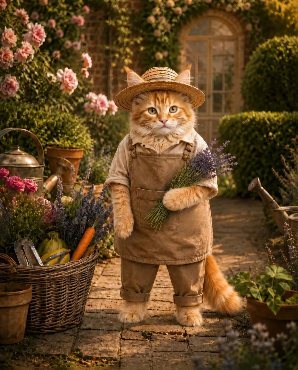 Paw Gardener after