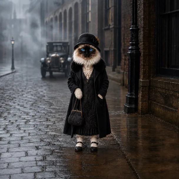 The 1920s Paw Lady