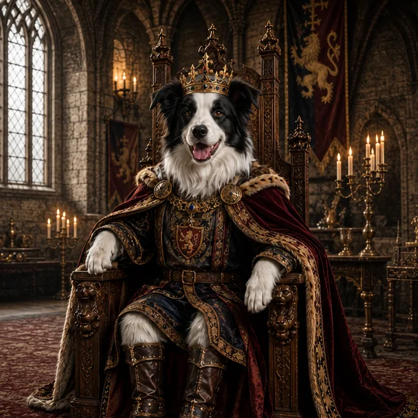 The Medieval Paw King