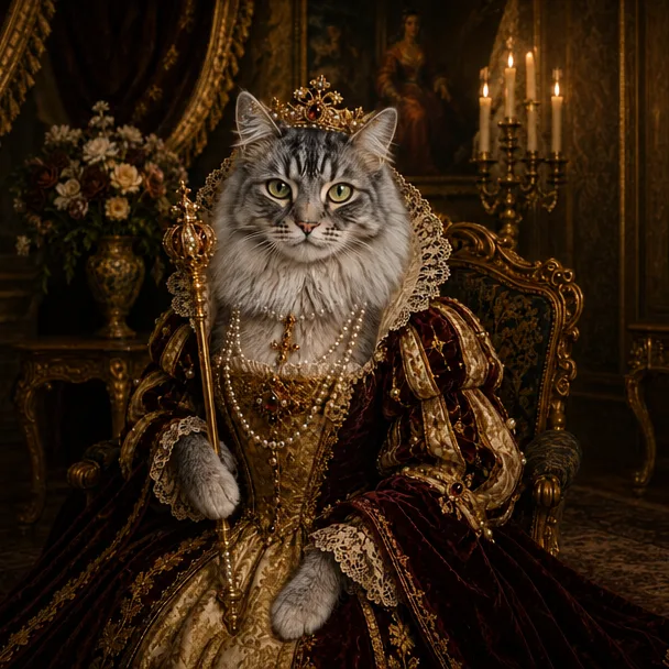 The Renaissance Paw Queen