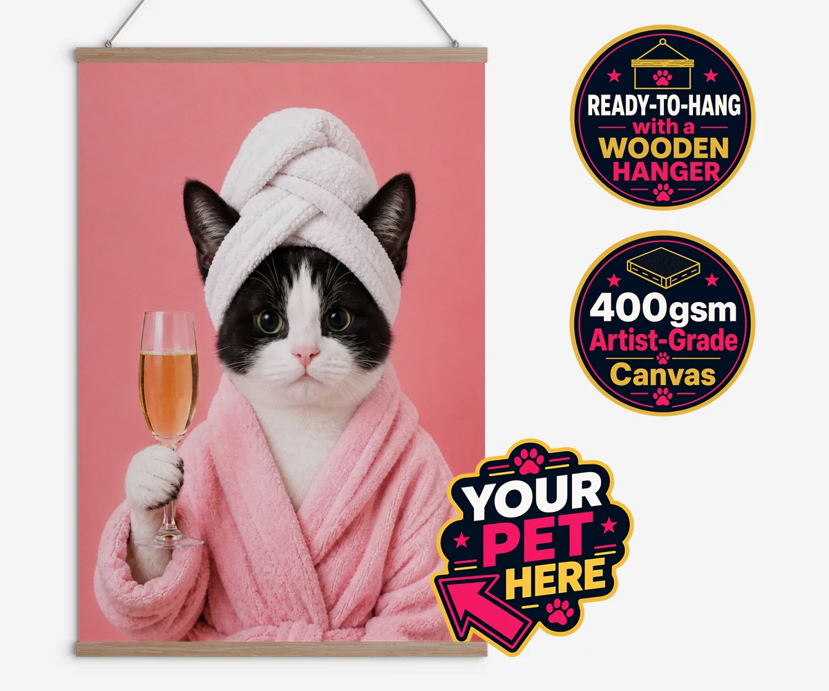 Canvas Poster Prints With Hanger